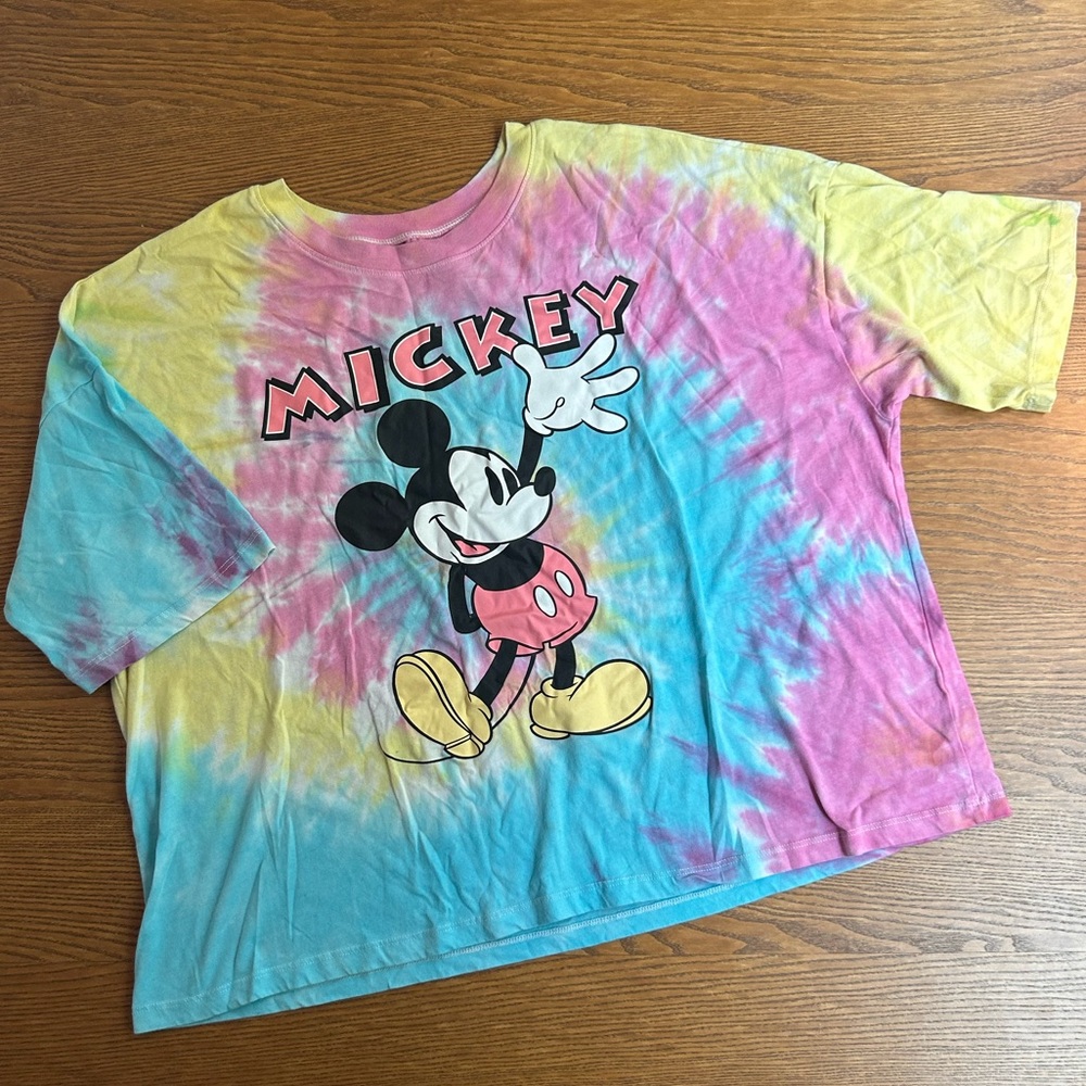 Mickey Mouse Tie Dye Shirt